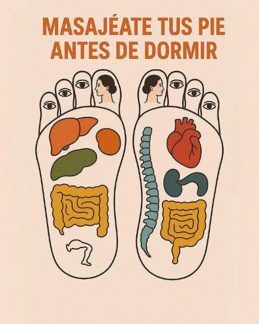 Masajear tus pies antes de dormir 🦶💤 El ritual nocturno que tu cuerpo NECESITA