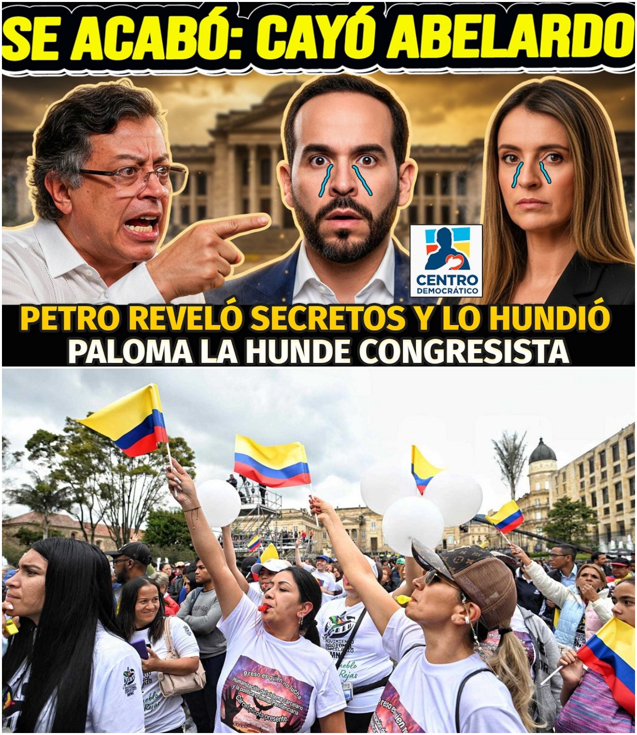 ¡Atención Colombia! El presidente Gustavo Petro rompe el silencio y responde con fuego a quienes lo acusan desde Estados Unidos. En un mensaje contundente, Petro desenmascaró las verdaderas intenciones de Abelardo de la Espriella y sus aliados de la extrema derecha, quienes buscan recuperar el poder a toda costa utilizando relatos falsos. El mandatario recordó su historial de lucha contra las mafias y lanzó una advertencia clara: no tiene miedo a las investigaciones porque su conciencia está tranquila. Mientras tanto, nuevas revelaciones sobre crímenes del pasado salpican a figuras del uribismo. La verdad está saliendo a la luz y es más impactante de lo que imaginabas. Mira el informe completo haciendo clic abajo.