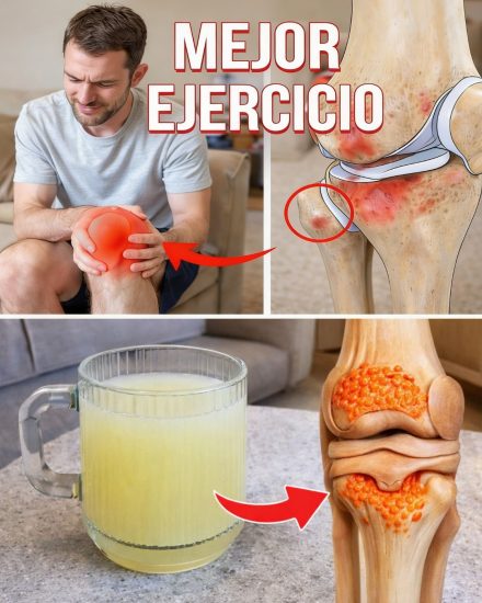 Bebe Esto Cada Mañana para Fortalecer Tus Rodillas y Sentirlas Más Ligeras