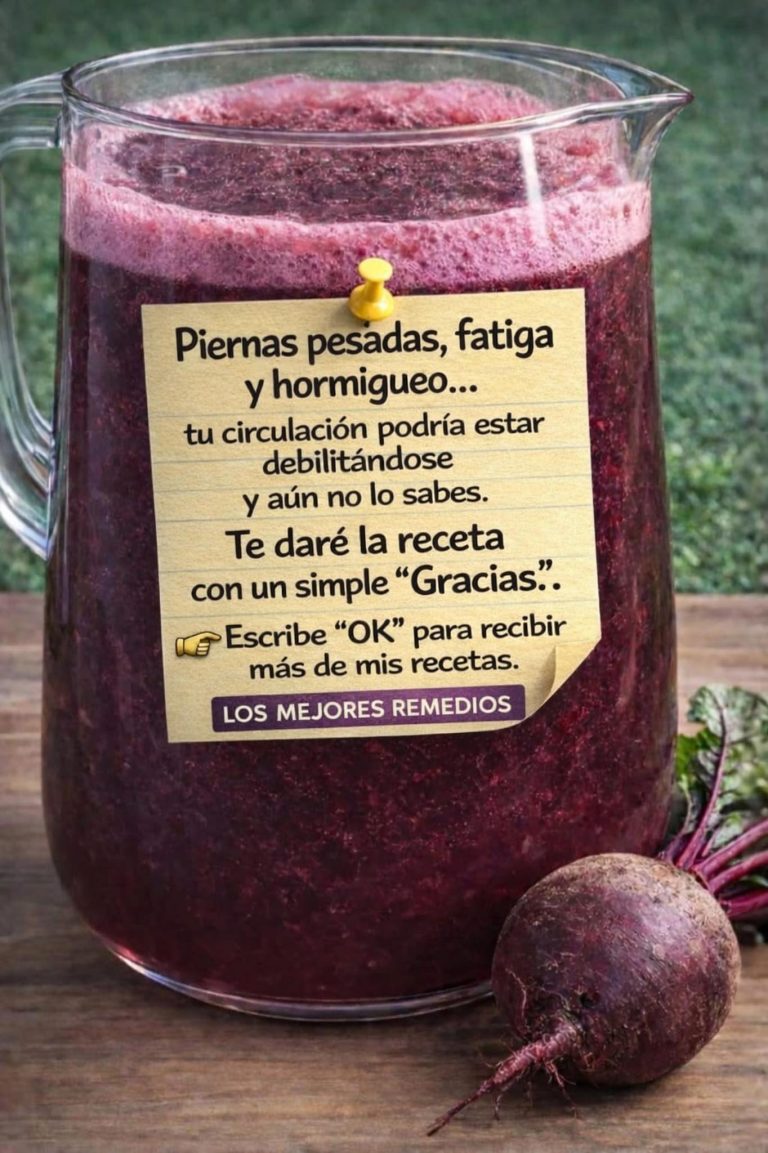 La mejor bebida casera para la circulación y piernas cansadas