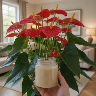 Anturios, con este Líquido las Flores se Multiplicarán en Pocos Días