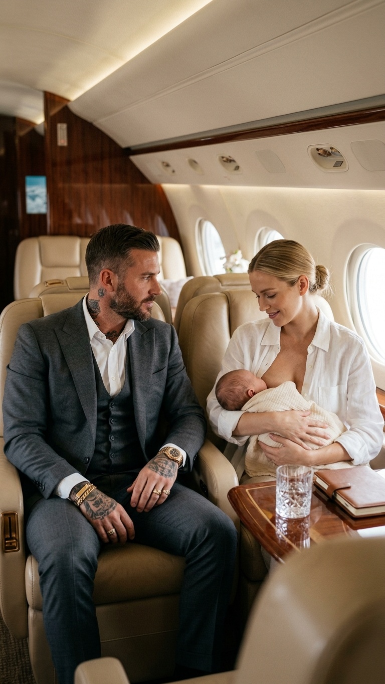 El Bebé Lloraba Sin Parar En El Avión Hasta Que Una Desconocida Hizo Lo Impensable Y El Patrón Tomó Una Decisión Que Paralizó A Todo El País