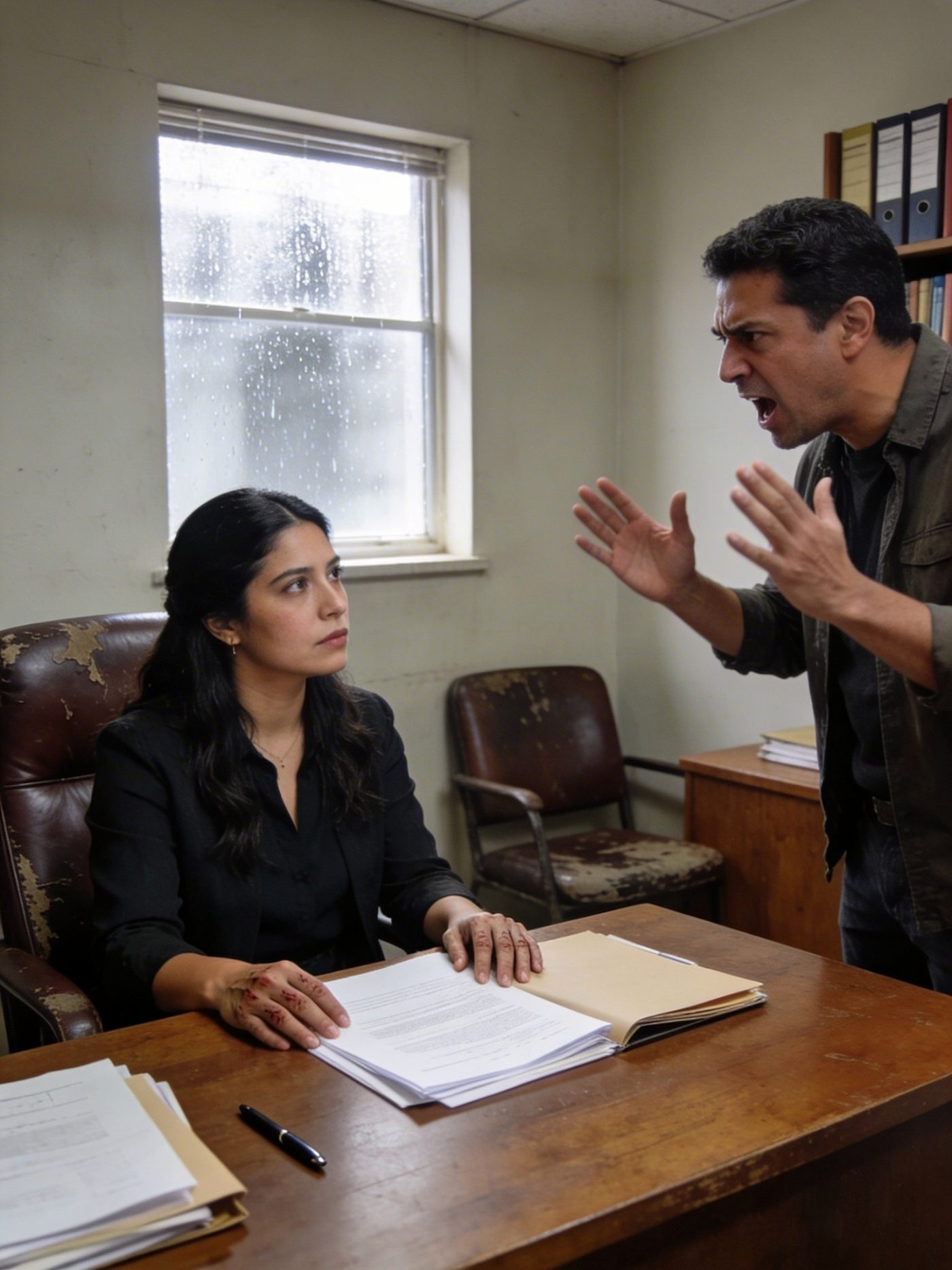 El marido pidió el divorcio justo después de comprar la casa, pero en la notaría nada salió como él esperaba.