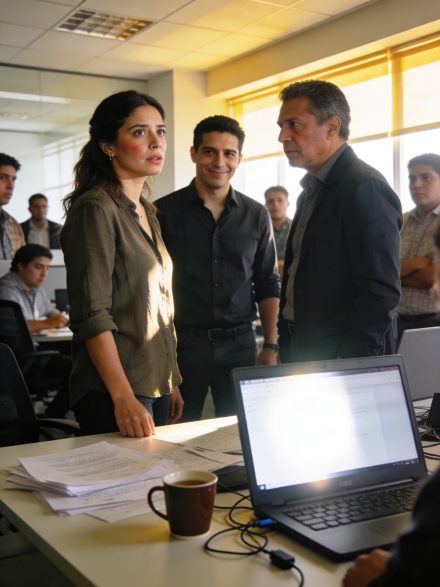 Mi jefe me sostuvo la mirada. —¿Por qué llegaste en taxi? ¿Dónde está tu coche de la empresa?