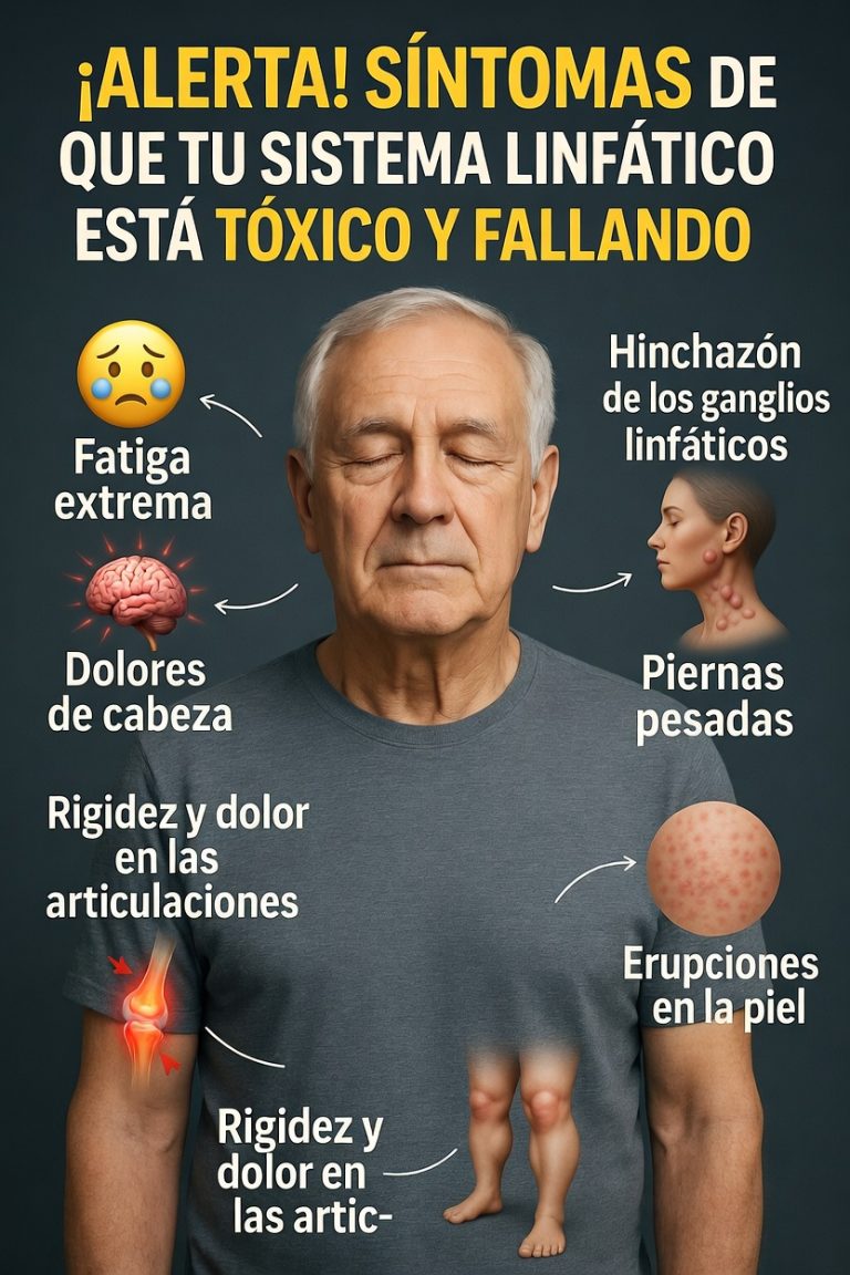 💧¡ALERTA! Síntomas de que tu Sistema Linfático Está Intoxicado y Cómo Desintoxicarlo NATURALMENTE 🌿