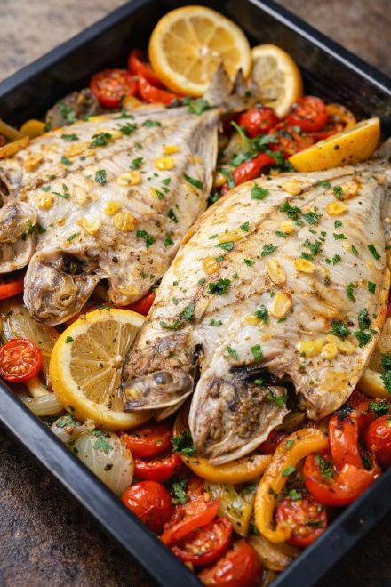 Dorada con Patatas