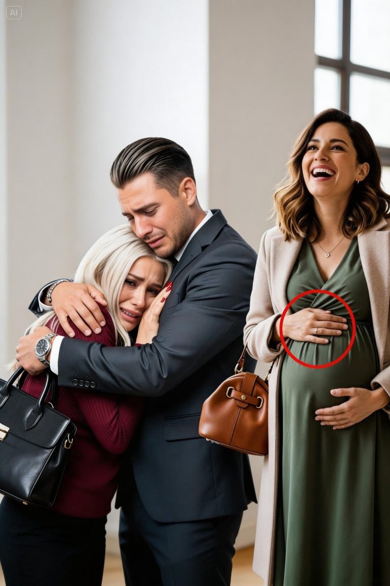 EL DÍA DEL DIVORCIO, ÉL SE CASÓ CON LA AMANTE…Y LA ESPOSA EMBARAZADA SE FUE SONRIENDO CON UN SECRETO…