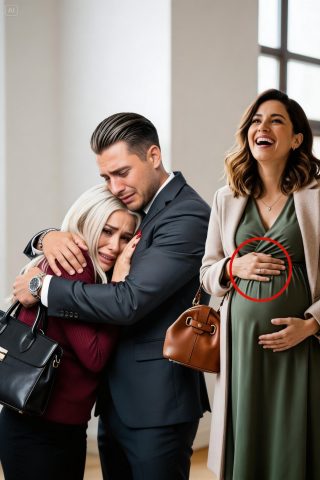 EL DÍA DEL DIVORCIO, ÉL SE CASÓ CON LA AMANTE…Y LA ESPOSA EMBARAZADA SE FUE SONRIENDO CON UN SECRETO…