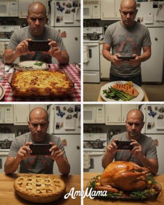 Mi esposo enviaba fotos de cada comida que yo cocinaba a su madre para que “ella la evaluara” – Así que decidí darles una lección a ambos