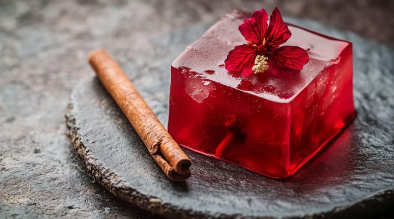 🌺🍮 ¡Gelatina Saludable de Jamaica! El Postre Natural que Está Enamorando a Todos 💚