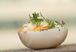 Aperitivo de Huevos Cocidos