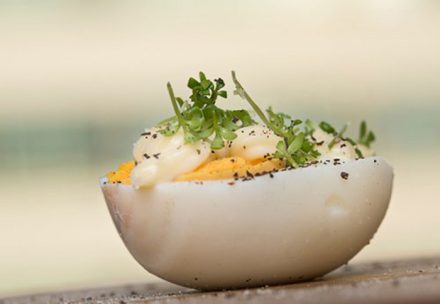 Aperitivo de Huevos Cocidos