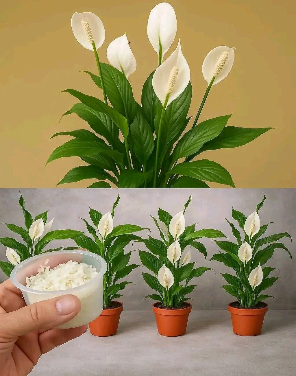 Aprende a utilizar el arroz para que las Orquídeas y otras flores florezcan más