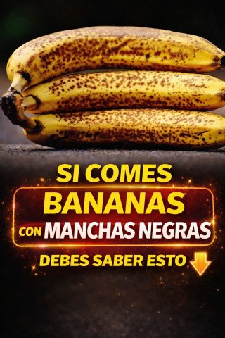 ESTO Es Lo que Sucede A Su Cuerpo Cuando Usted Come Banana Con Manchas Negras 2 veces Al Día Durante Un Mes…