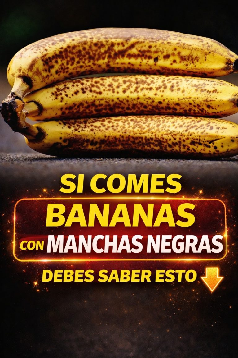 ESTO Es Lo que Sucede A Su Cuerpo Cuando Usted Come Banana Con Manchas Negras 2 veces Al Día Durante Un Mes…
