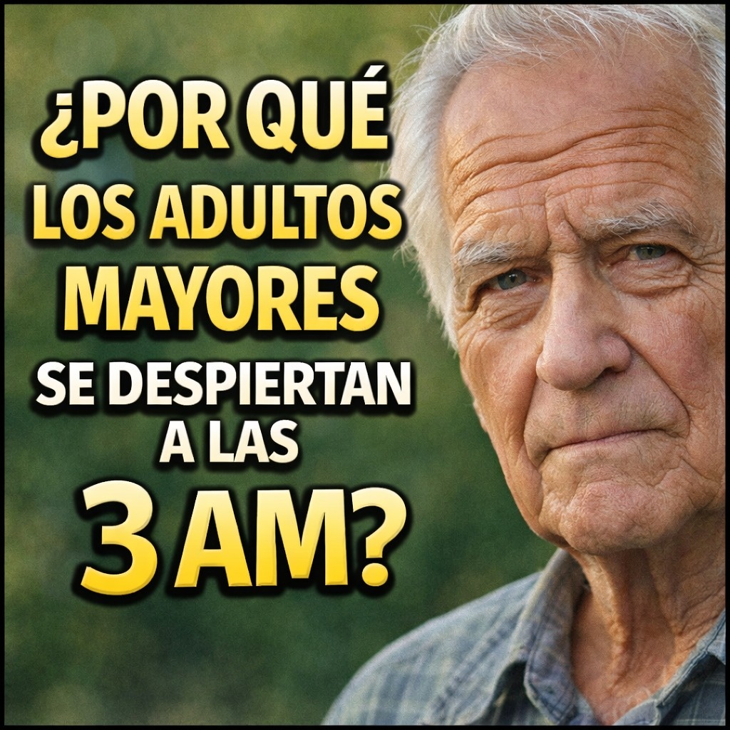 🌙 ¿Por Qué las Personas Mayores se Despiertan a las 3 de la Madrugada? 🕒