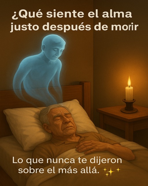 🕯️ ¿Qué Siente el Alma Justo Después de Morir?