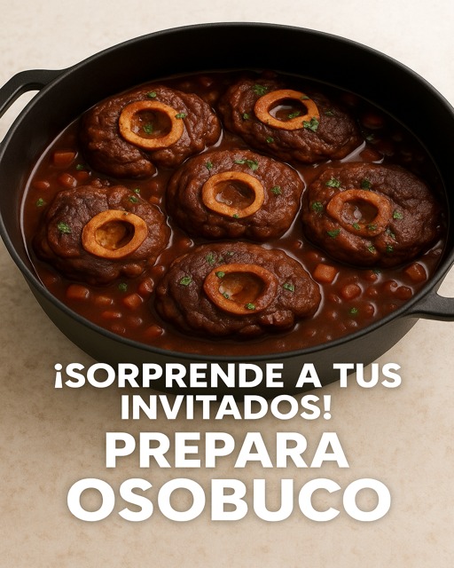Osobuco de Ternera: Un Manjar que Dejará a tus Invitados Sin Palabras