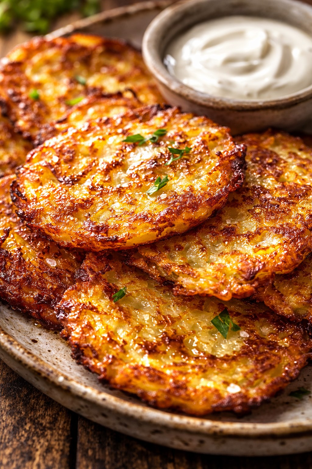 Tortitas alemanas de patata