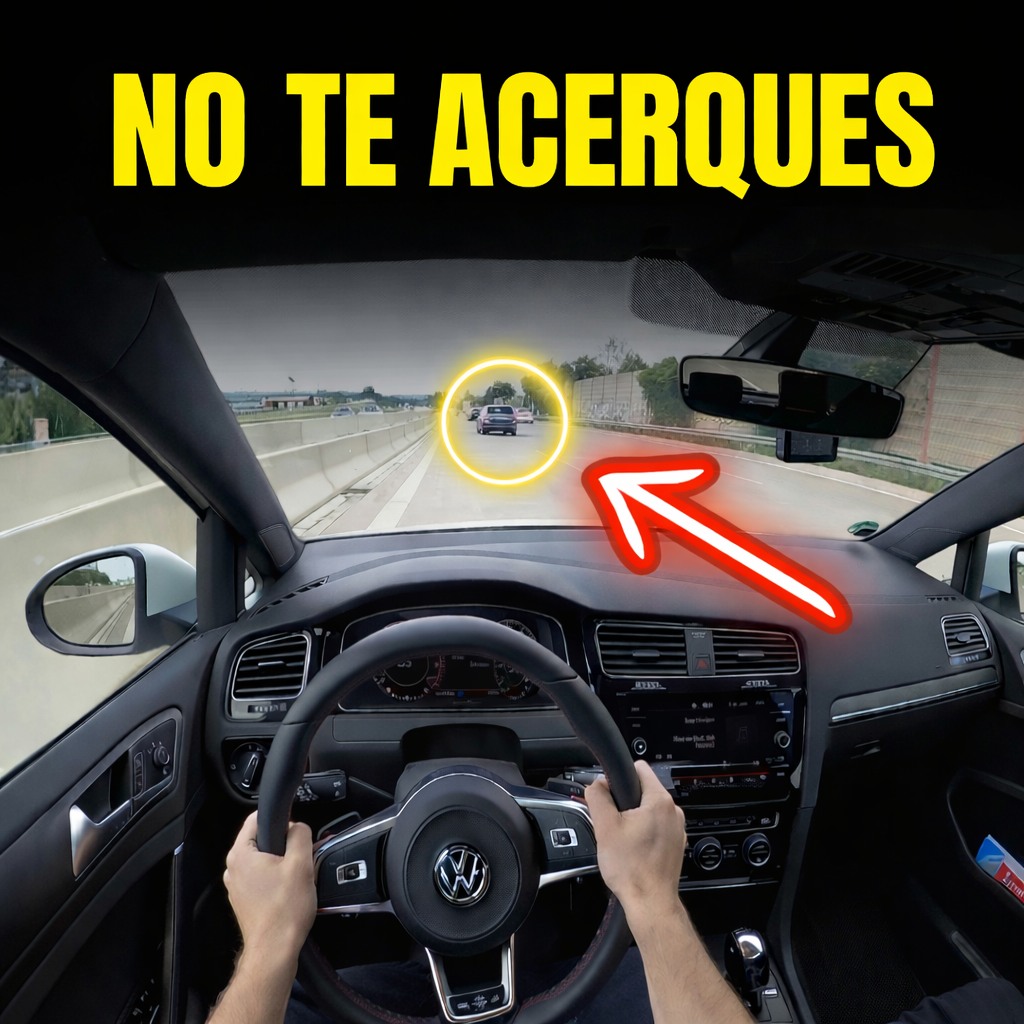 Aléjate si ves esto al manejar: es por tu seguridad