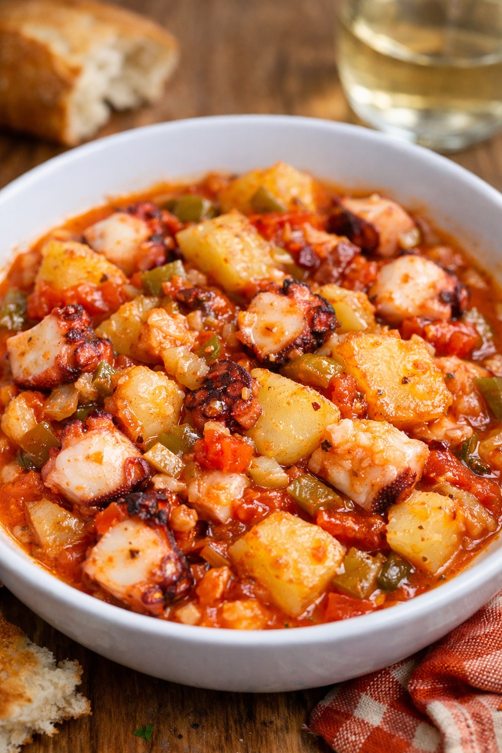Guiso de Pulpo con Patatas