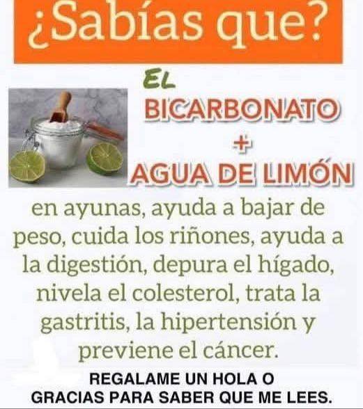 ¿Sabías que… mezclar bicarbonato y limón puede hacer maravillas?
