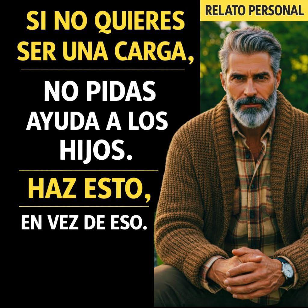 Tengo 73 años. Si no quieres ser una carga para tus hijos, haz esto.