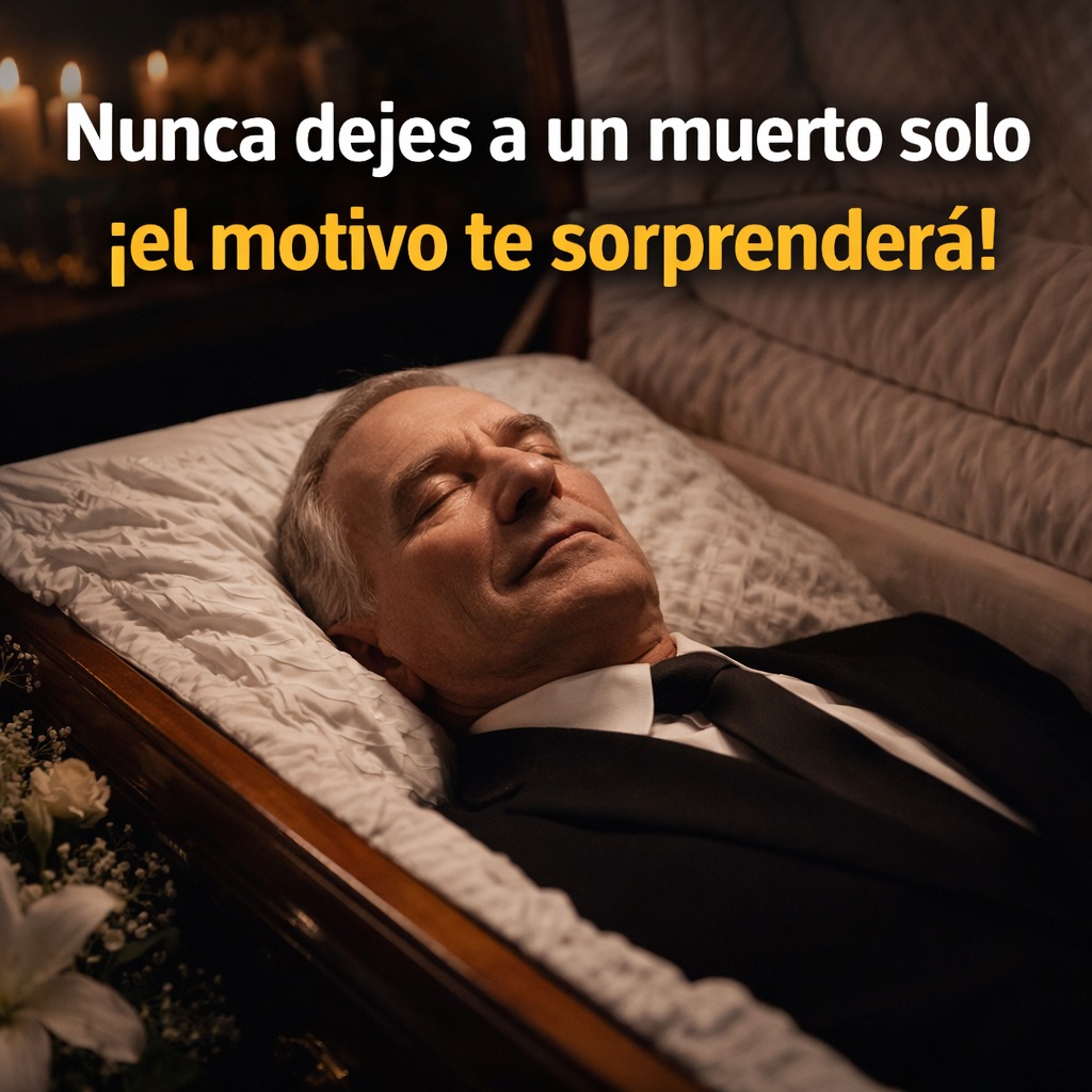 ¡Nunca dejes a tu ser querido fallecido solo!