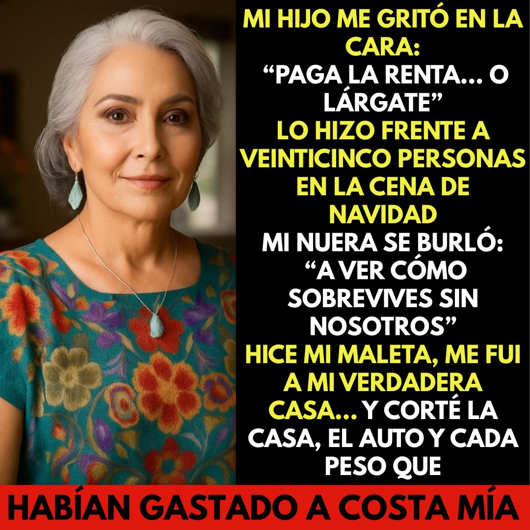 Paga la renta… o lárgate