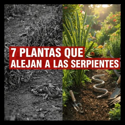 Estas 7 plantas ayudan a mantener alejadas a las serpientes del jardín