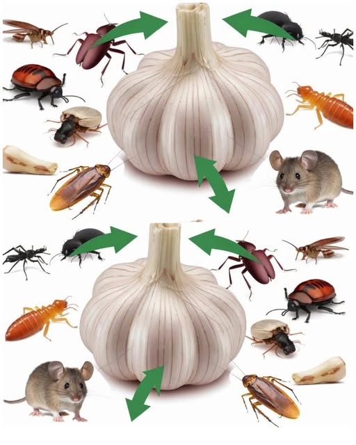 Cómo usar el ajo para deshacerse de plagas como ratones, moscas, piojos, cucarachas, mosquitos y otros insectos de cocina
