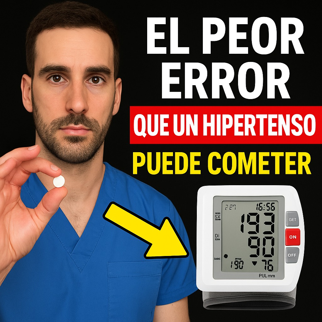 ¡El PEOR ERROR que COMETEN los HIPERTENSOS! (HIPERTENSIÓN ARTERIAL)