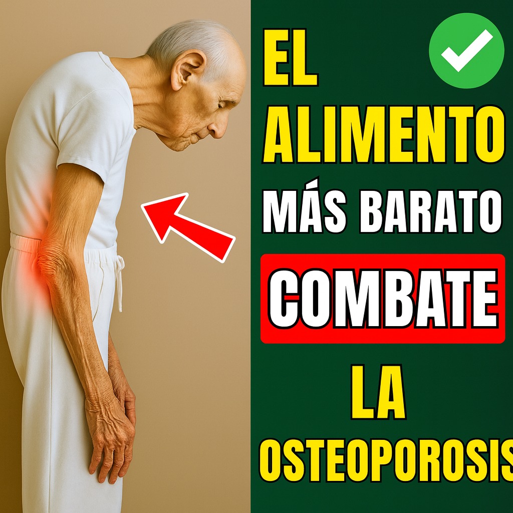 OSTEOPOROSIS: El Alimento Más BARATO y FÁCIL para Mejorar los Huesos en ADULTOS MAYORES