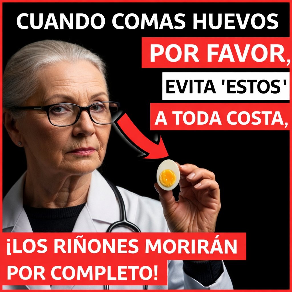 Huevos cocidos con esto son un veneno: las 3 combinaciones que dañan los riñones y los vasos sanguíneos.