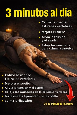🧘‍♀️ 3 Minutos al Día en Esta Postura Pueden Cambiar tu Salud: Descubre sus Beneficios Comprobados