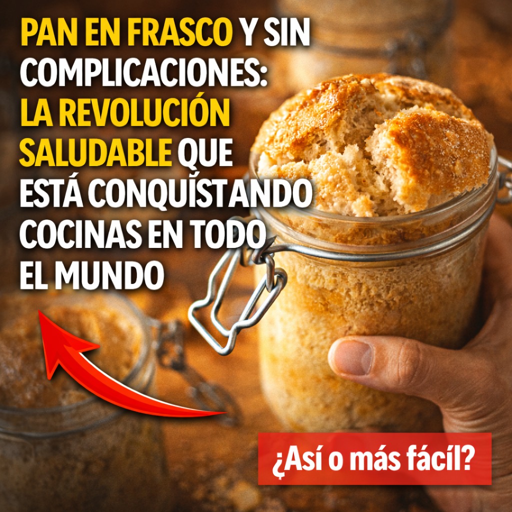 🍞✨ Pan en Frasco y Sin Complicaciones: La Revolución Saludable que Está Conquistando Cocinas en Todo el Mundo