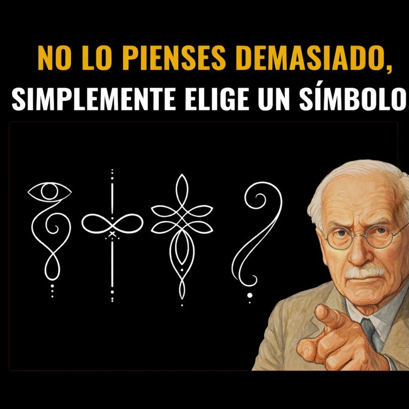 Elige un símbolo y descubre lo que revela de tu mente – Carl Jung.