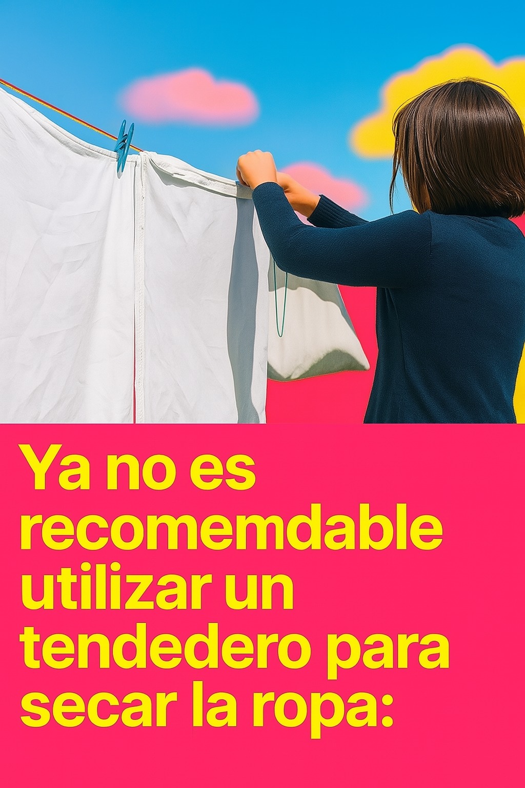 🌬️¿Secar la ropa al aire libre? ¡Conoce los peligros que nadie te cuenta!🌤️
