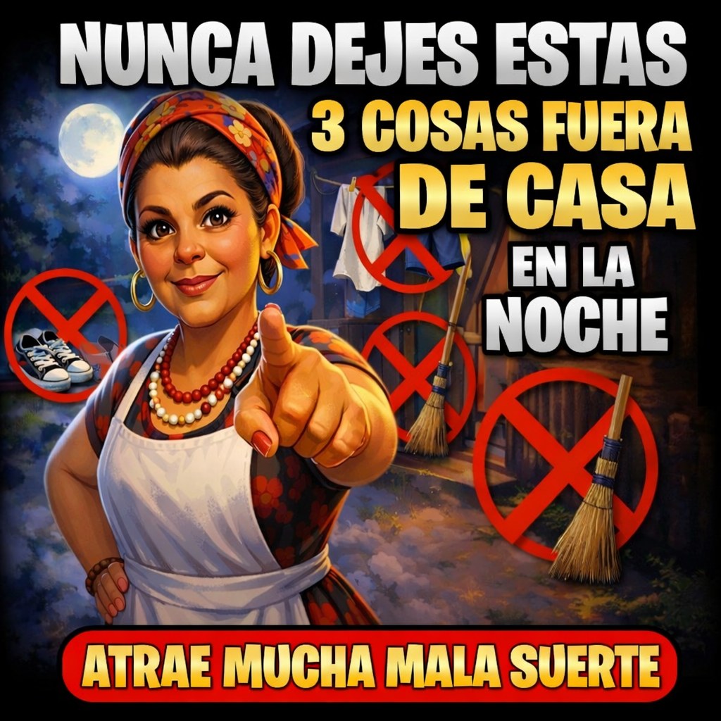 3 cosas que nunca debes dejar afuera por la noche (atraen pobreza y mala suerte)