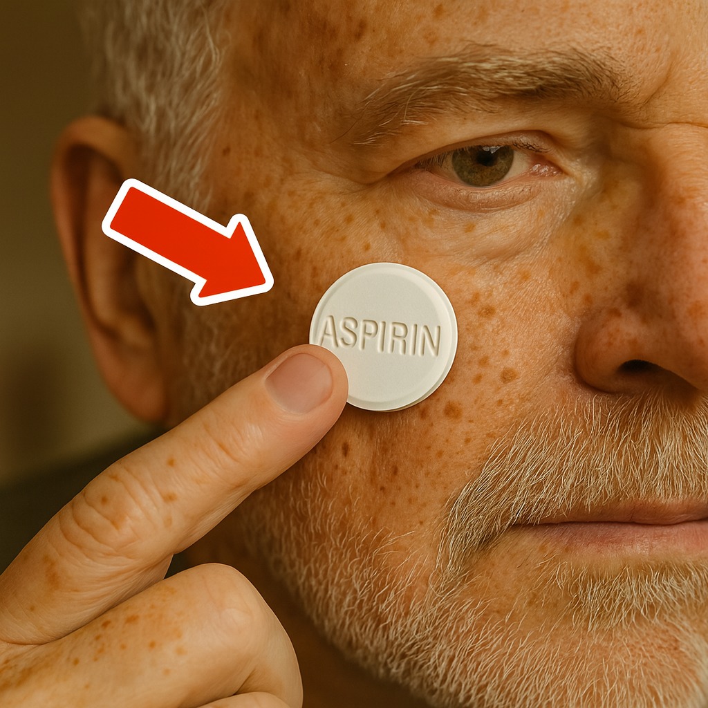 Elimina las manchas oscuras de la edad en 10 minutos con tabletas de aspirina