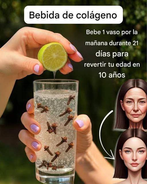 Bebida de colágeno natural