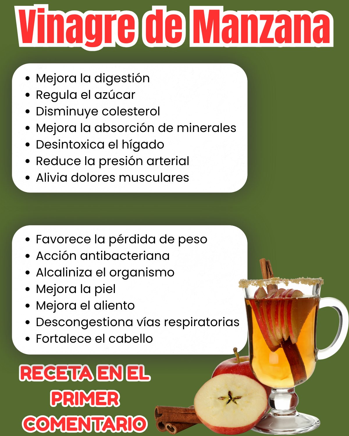 Vinagre de Manzana en Ayunas para la Circulación