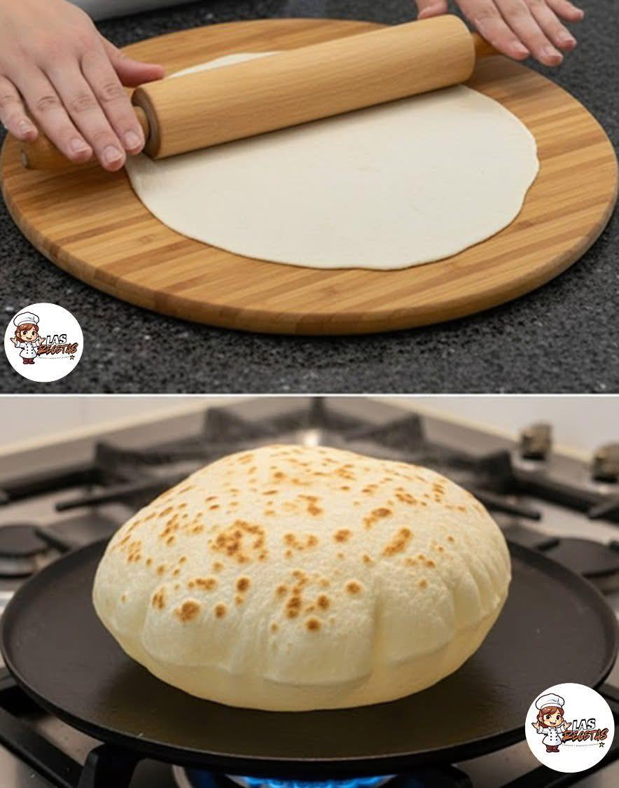 Pan pita (Pan árabe)