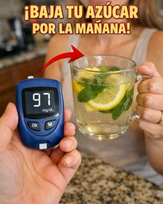 Bebida natural para bajar el azúcar en sangre por la mañana de forma saludable
