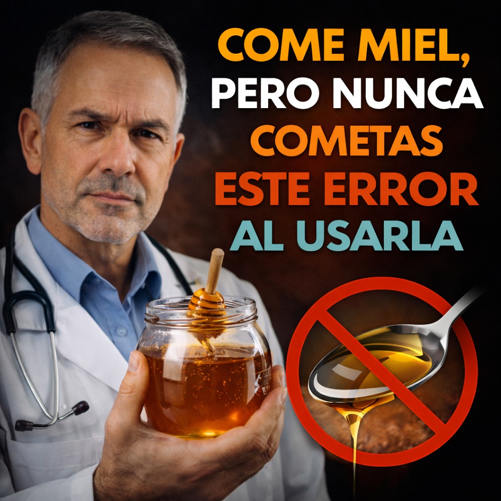 Come miel, pero nunca cometas este error al usarla