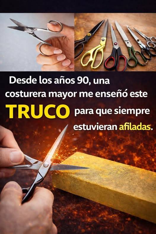 ¡Estoy sorprendido! Cómo afilar fácilmente un cuchillo y unas tijeras en casa