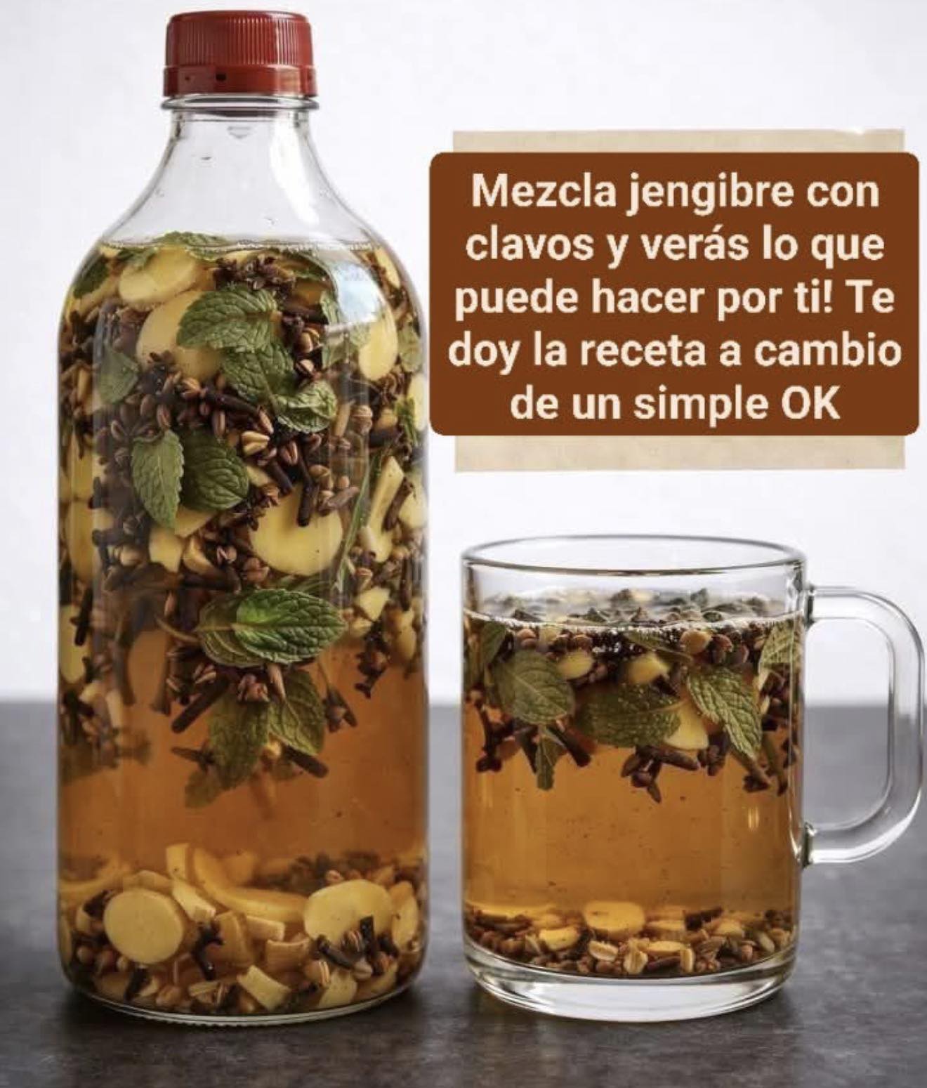 jengibre con clavo de olor: