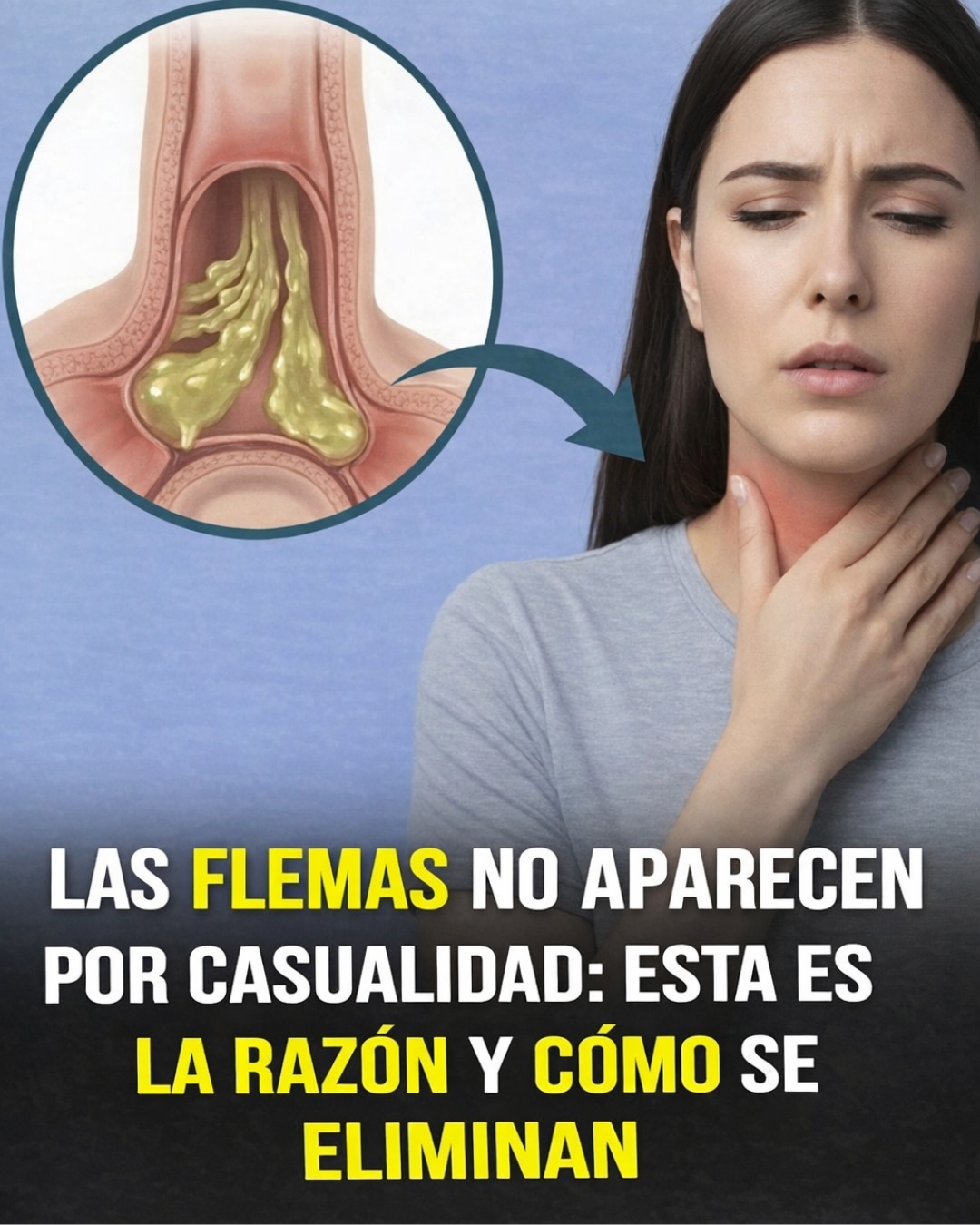 Método Correcto para Eliminar Todo el Moco y Flemas de la Garganta y Pulmones