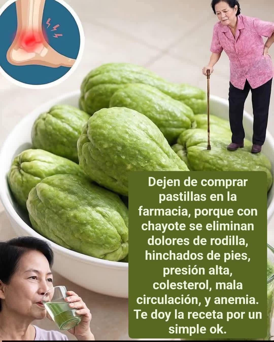 Jugo de chayote