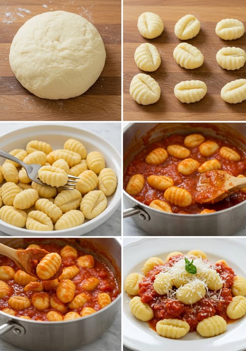 Cómo hacer Ñoquis de Papa para 4 Personas😋